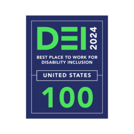 1 of 18 logos - Best place to work for disability inclusion