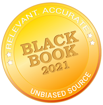 8 of 17 logos - BlackBook 2021 badge